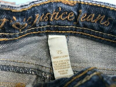 Justice denim capri pants SIZE 7S | Finer Things Resale