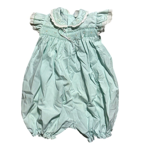 Petit Ami Smocked Romper Short Set Outfit SIZE 18 months VINTAGE | Finer Things Resale