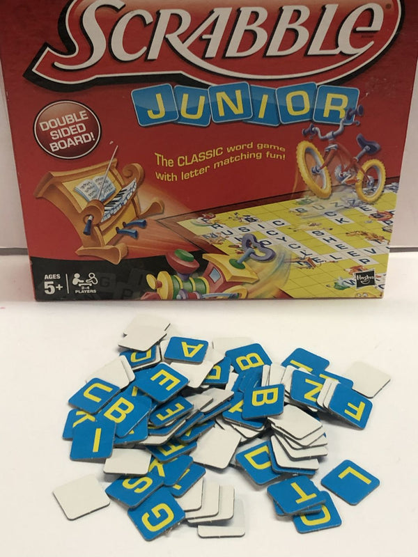 Hasbro Scrabble Junior board game REPLACEMENT letter tiles | Finer Things Resale