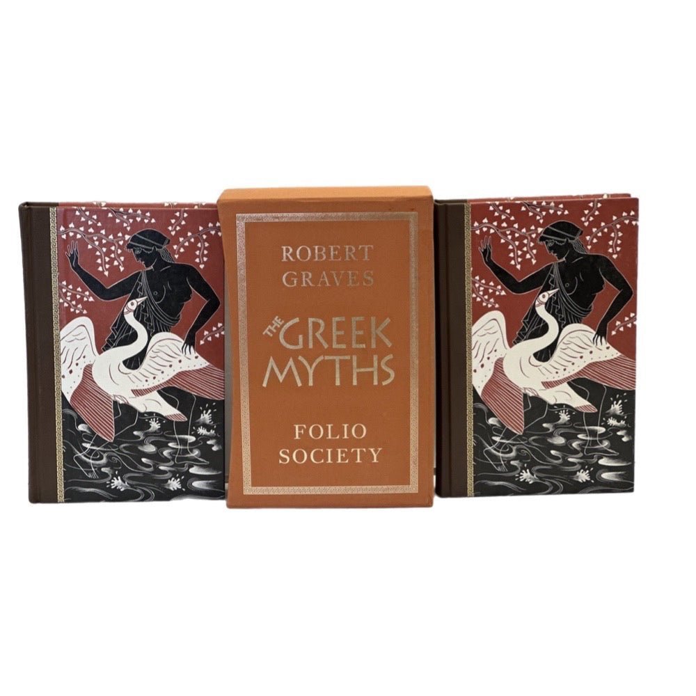 The Greek Myths 2 Volume set by Robert Graves HARDBACK with slip case 2001 | Finer Things Resale