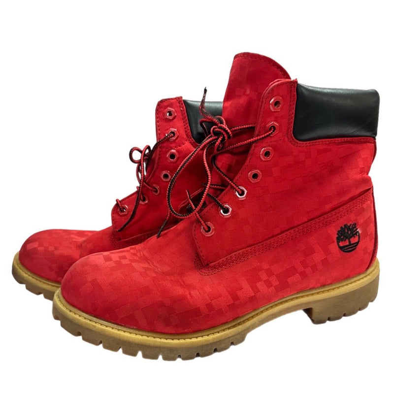 Timberland Limited Release Red Digital 6" Premium Boots SIZE 10 | Finer Things Resale