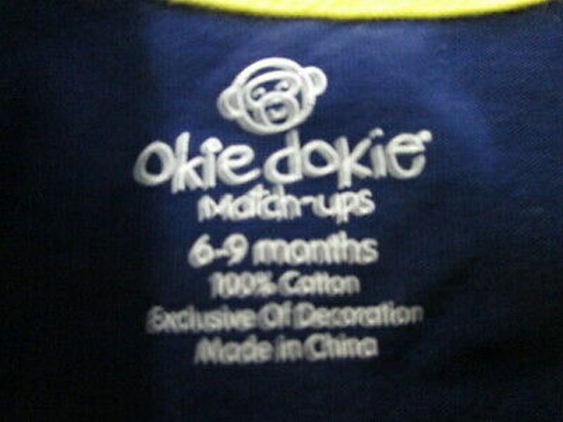 Okie Dokie Just Beeing Me 2pc pant set SIZE 6-9 MONTHS | Finer Things Resale