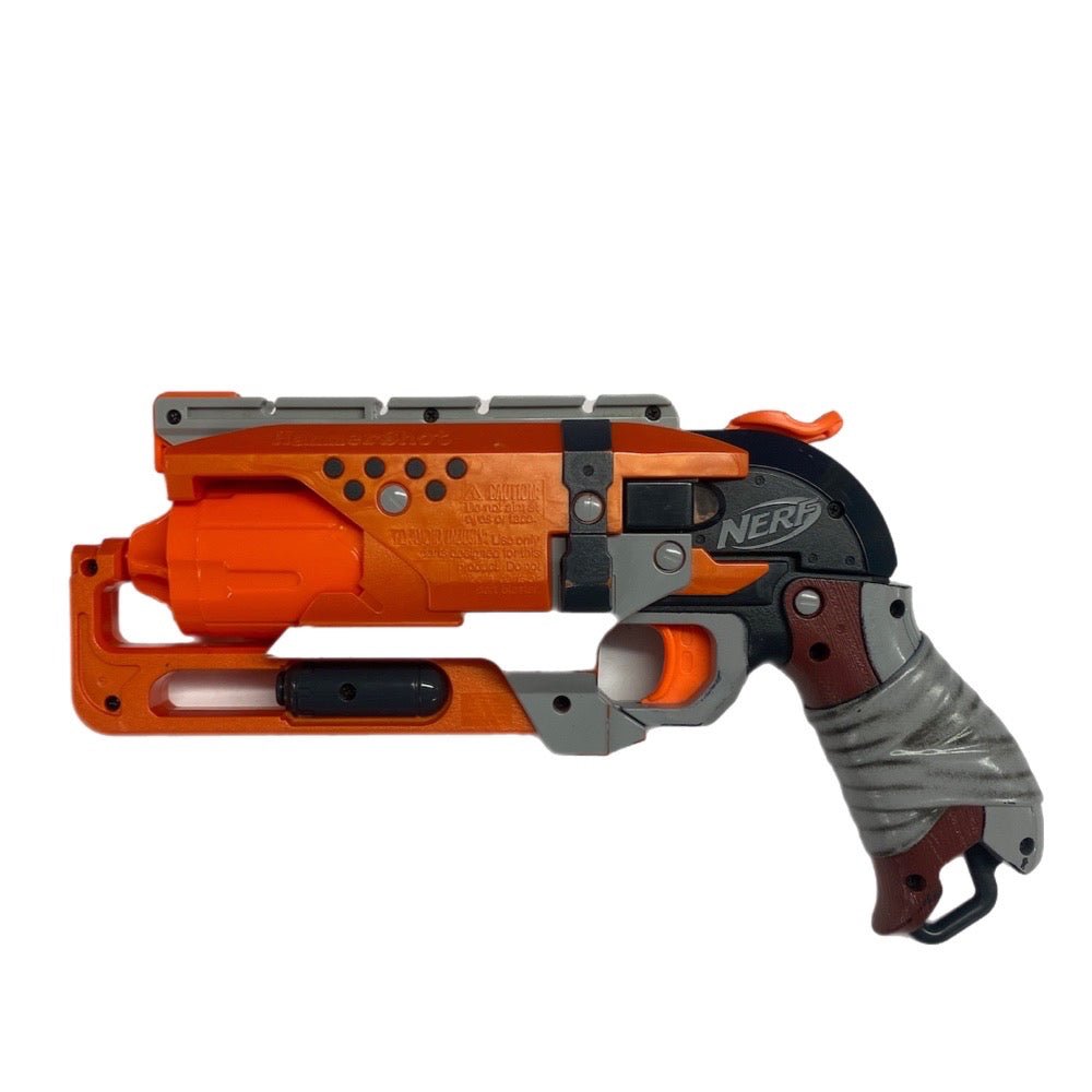 Nerf Zombie Strike Hammershot Blaster toy gun | Finer Things Resale