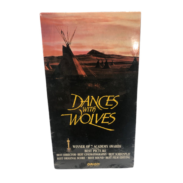Dances with Wolves VHS movie tape Kevin Costner NEW! SEALED! | Finer Things Resale