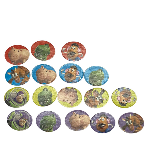 Hasbro Disney Toy Story 3 Yahtzee Jr REPLACEMENT scoring tokens 17pc | Finer Things Resale