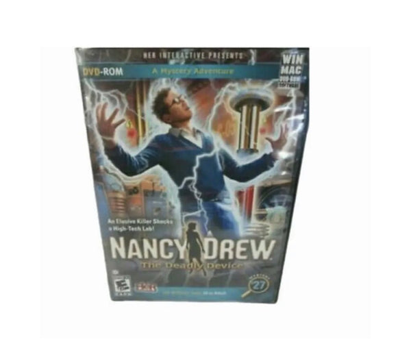 Nancy Drew The Deadly Device Mystery #27 WIN MAC DVD-ROM software | Finer Things Resale