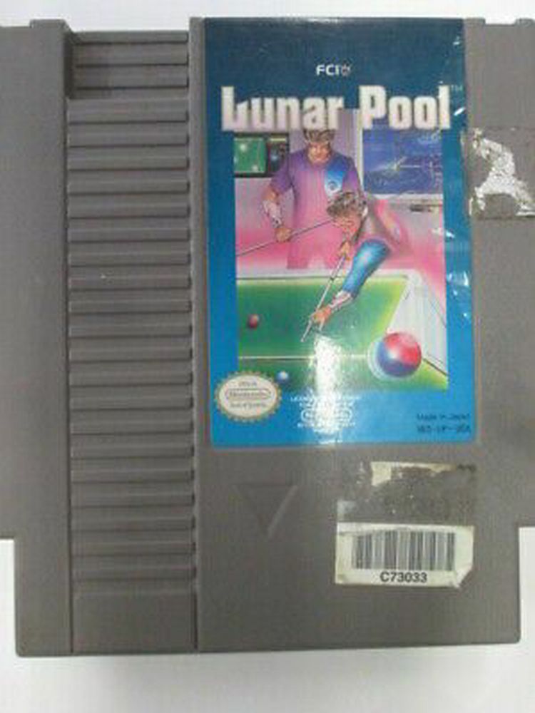 Nintendo NES Lunar Pool