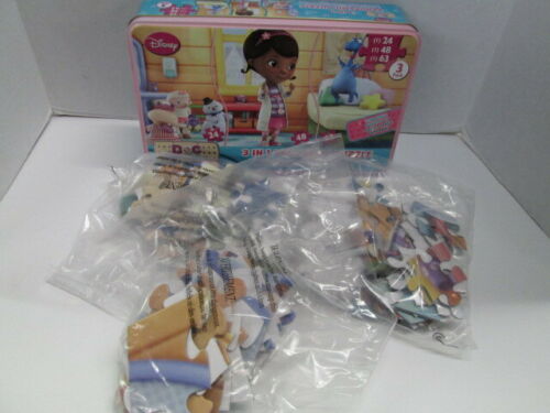 Disney Doc McStuffins 3 in 1 Panorama Puzzle in collectible tin BRAND NEW! | Finer Things Resale