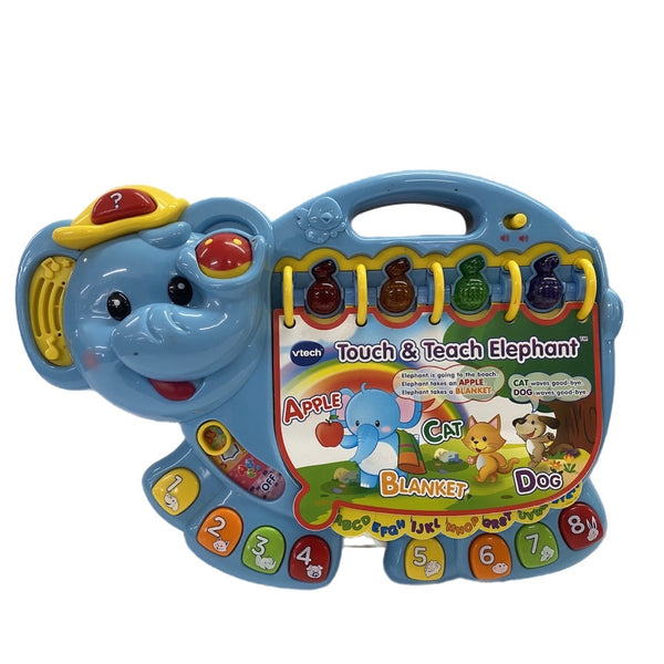 VTECH Touch & Teach Elephant Musical Learning Book | Finer Things Resale