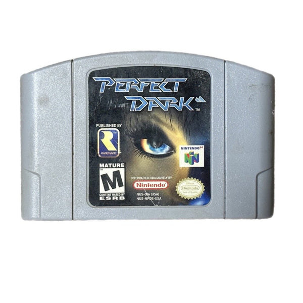 Nintendo 64 Perfect Dark game 2000 Rated M | Finer Things Resale