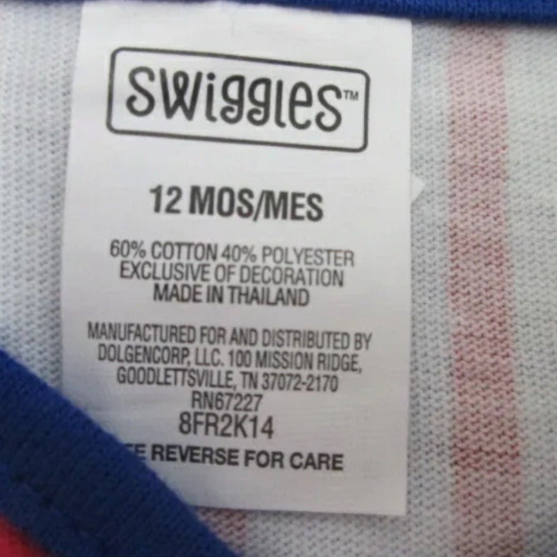 Swiggies 2pc Daddy's Lil' Slugger short set BRAND NEW! SIZE 12 MONTHS | Finer Things Resale