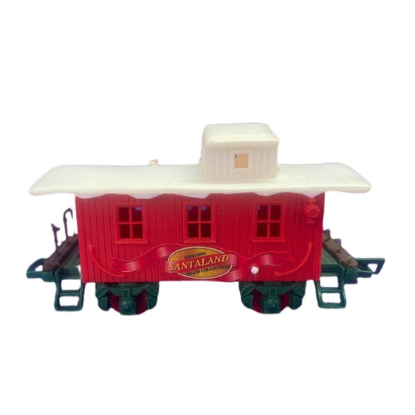 New Bright Logger Bears SantaLand Express Train REPLACEMENT caboose car VINTAGE