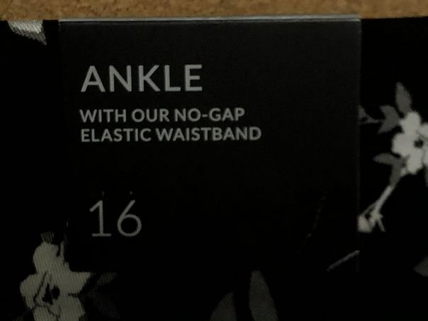 Lane Bryant Ankle No-Gap Elastic Waistband pants SIZE 16 NWT! | Finer Things Resale