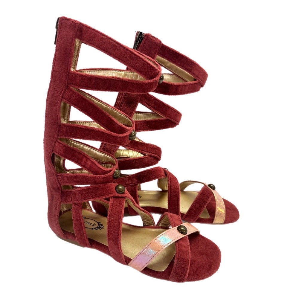 Joyfolie Jenna Gladiator Sandals SIZE 2 Y | Finer Things Resale