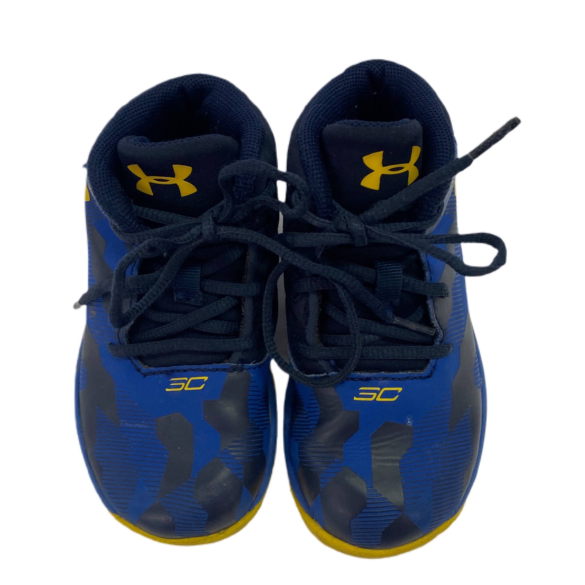 stephen curry shoes 2.5 yellow kids