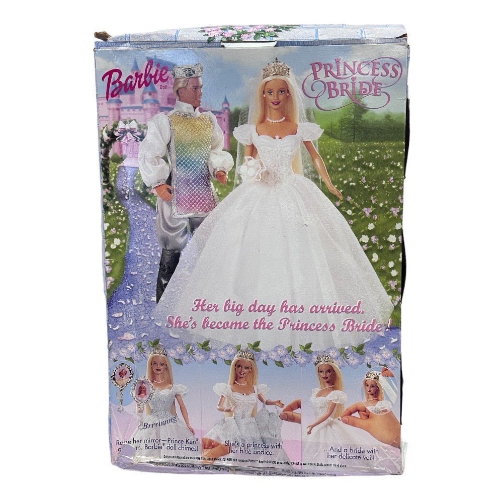 Princess Bride Barbie Mattel 2000 NEW NRFB 28251 | Finer Things Resale