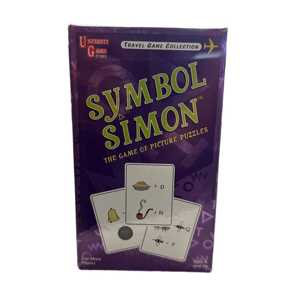 University Games Symbol Simon The Game of Picture Puzzles Travel Game | Finer Things Resale