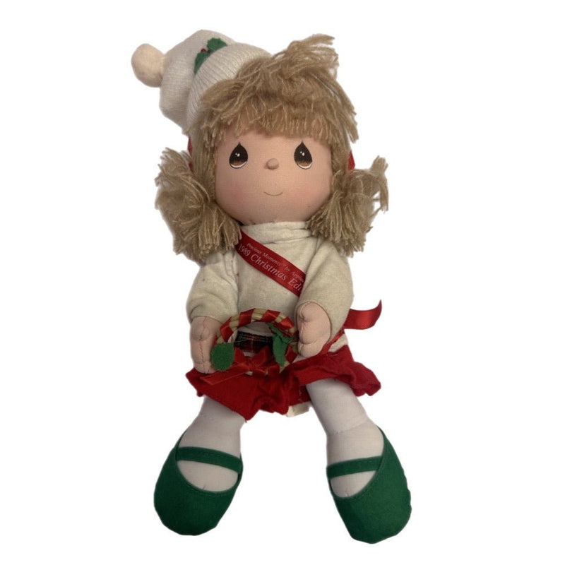 Precious Moments Missy 1989 Christmas Edition Doll by Applause 11" | Finer Things Resale