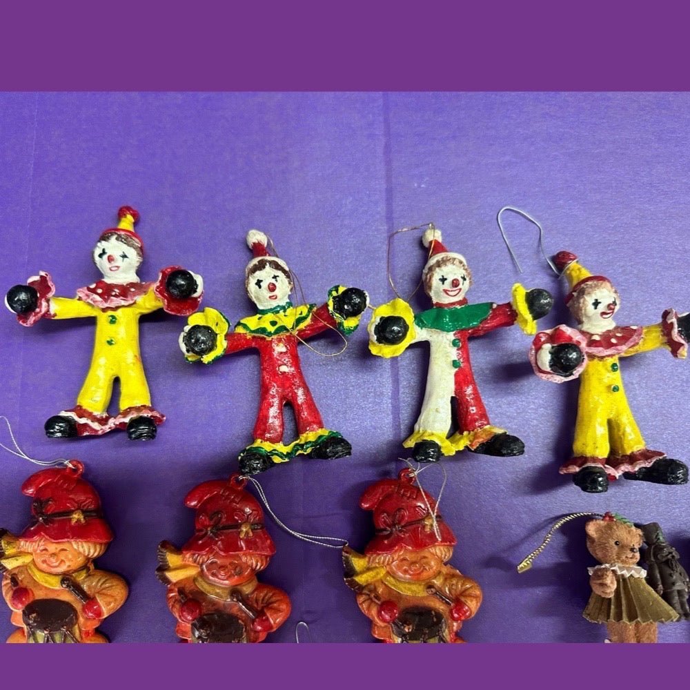 Vintage Christmas Ornament Lot of 33 1980-1990's | Finer Things Resale