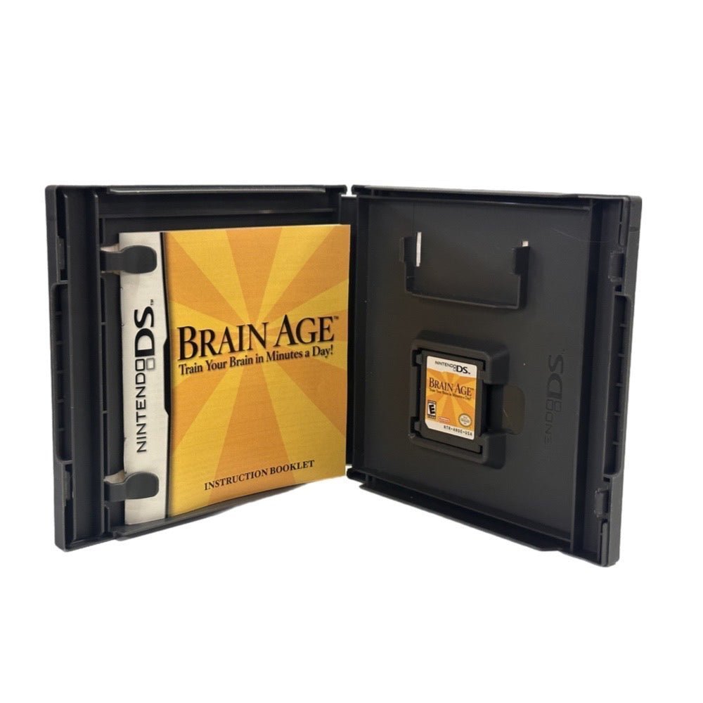 Brain Age Train Your Brain in Minutes a Day Nintendo DS game 2006 | Finer Things Resale