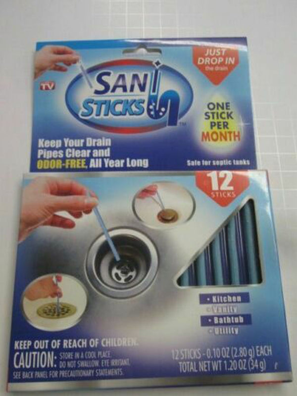 Sani Sticks Keeps drains & pipes clean AS SEEN ON TV! BRAND NEW! | Finer Things Resale