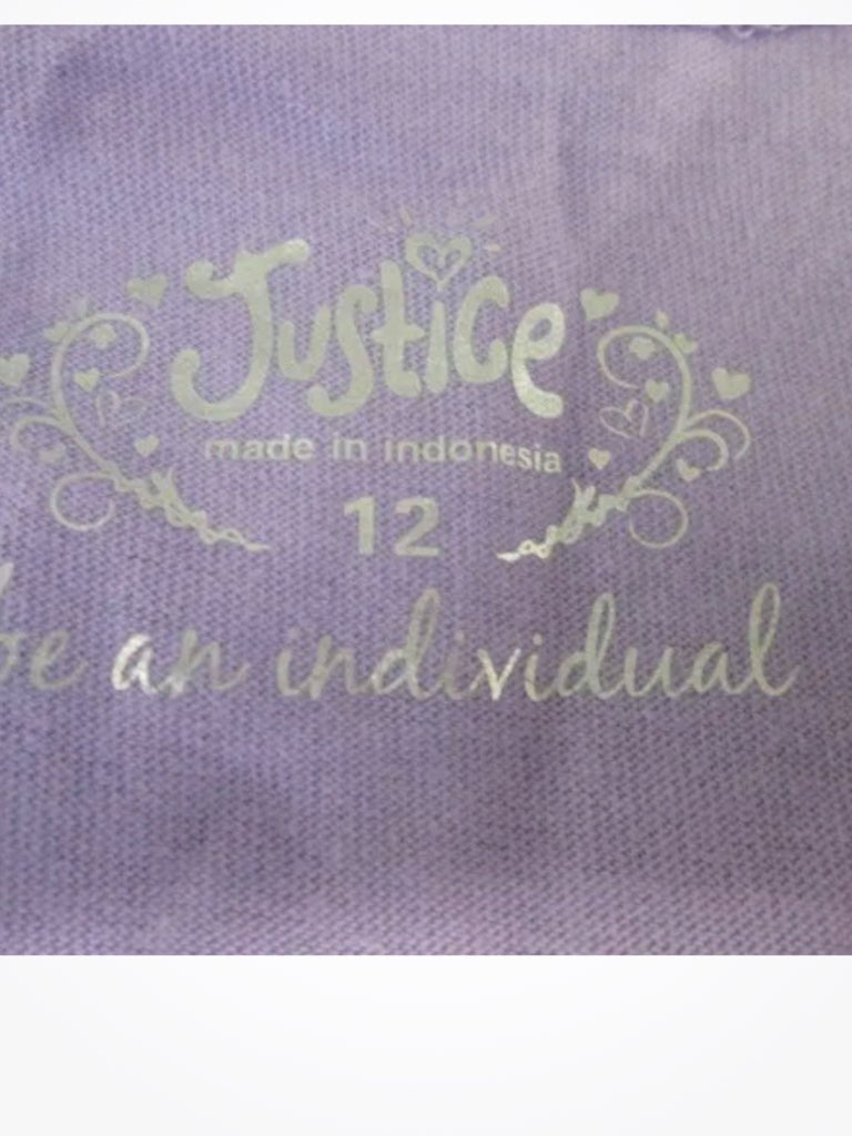Justice tank shirt SIZE 12 | Finer Things Resale
