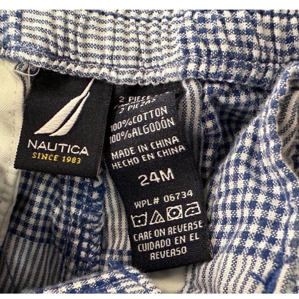 Nautica plaid bermuda shorts SIZE 24 MONTHS | Finer Things Resale