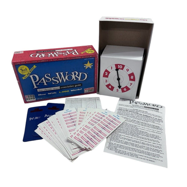 Password 3rd Edition word game Endless Games 2001 | Finer Things Resale