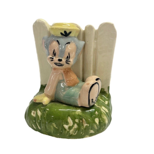 Evan Shaw Sniffles the Mouse ceramic planter 1940's American Pottery WB | Finer Things Resale
