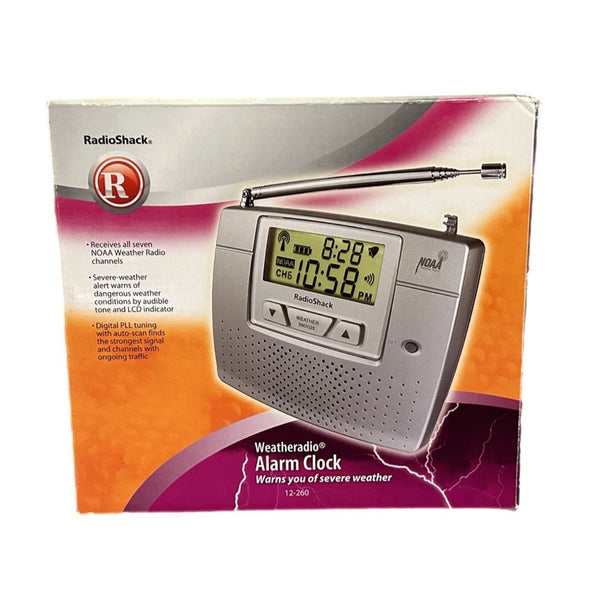 Radio Shack Weather Radio Alarm Clock 12-260 | Finer Things Resale