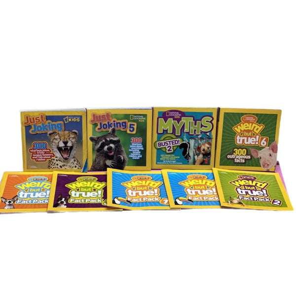 National Geographic Kids 9pc lot Science Facts Myths | Finer Things Resale