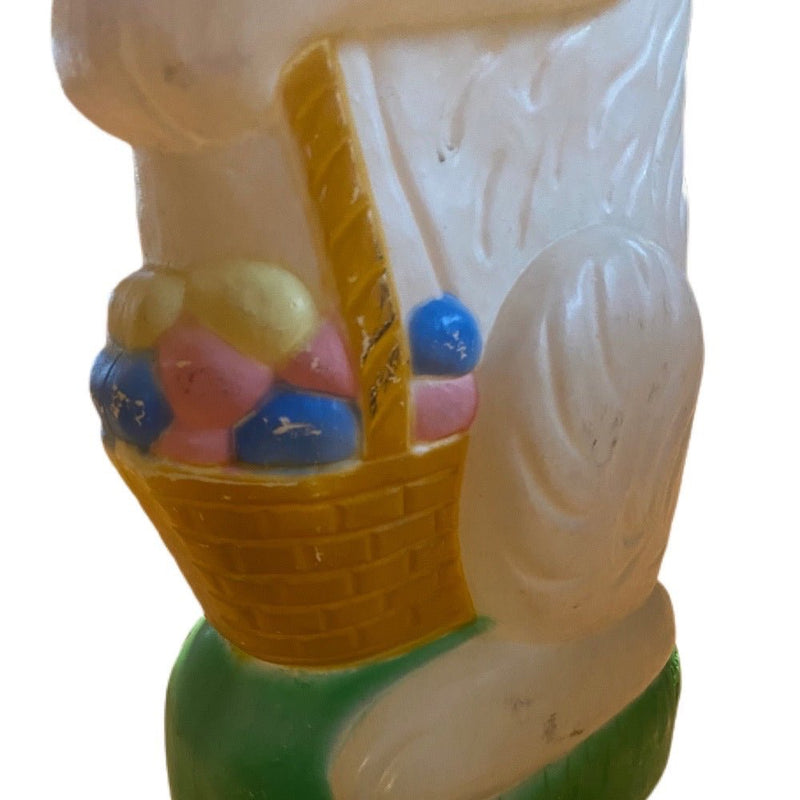 Vintage 1993 Easter Bunny Rabbit Blow Mold Don Featherstone Union Products 30" | Finer Things Resale