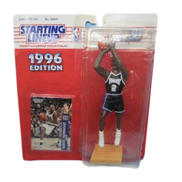 Kenner Starting Lineup 1996 NBA Mitch Richmond Kings action figure NEW! | Finer Things Resale