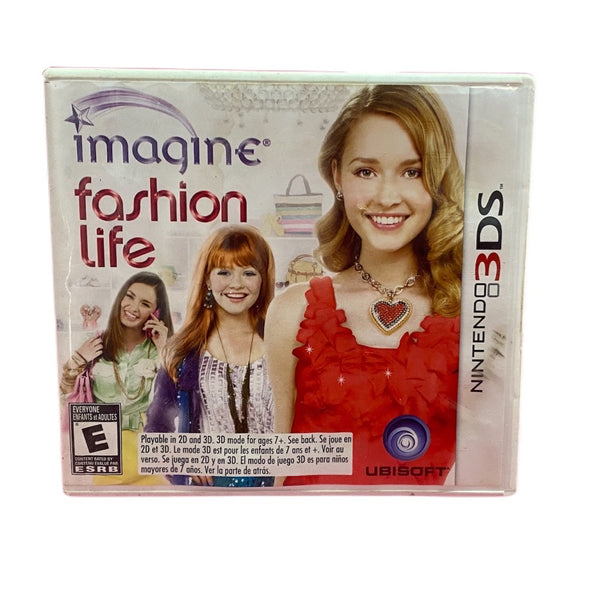 Nintendo 3DS Imagine Fashion Life Game 2012 Ubisoft | Finer Things Resale