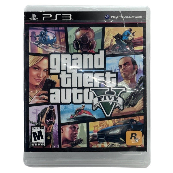 Grand Theft Auto V Five Playstation 3 PS3 game GTA 2013 Rated M 17+ | Finer Things Resale