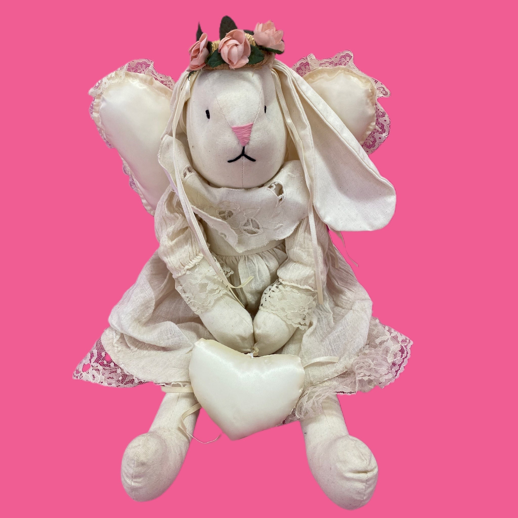 Vintage 1990's ABC Distributing 16" Floppy-ear Bunny Rabbit | Finer Things Resale