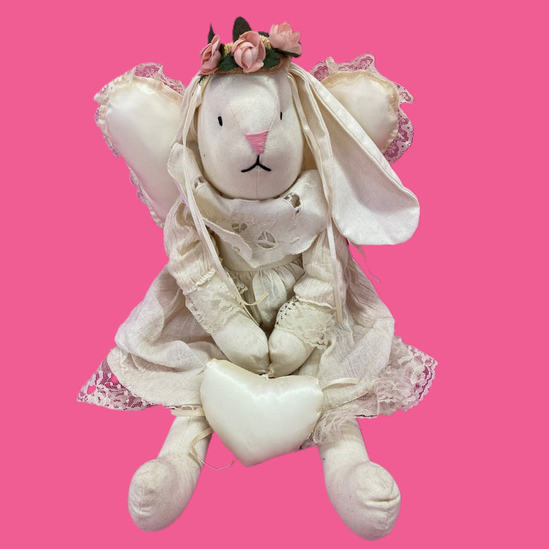 Vintage 1990's ABC Distributing 16" Floppy-ear Bunny Rabbit | Finer Things Resale
