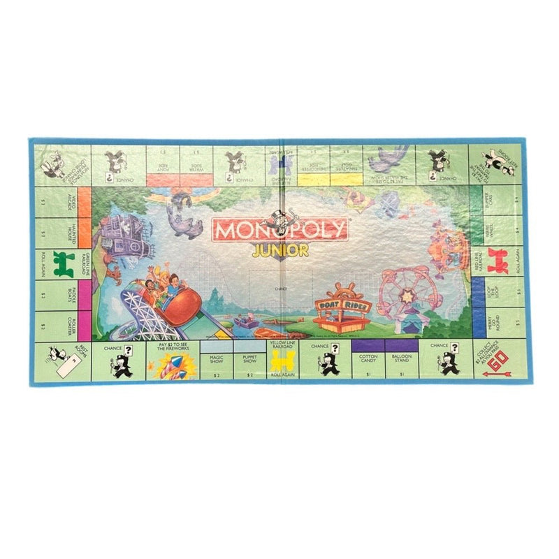 Parker Brothers Monopoly Junior REPLACEMENT game board 1996 | Finer Things Resale