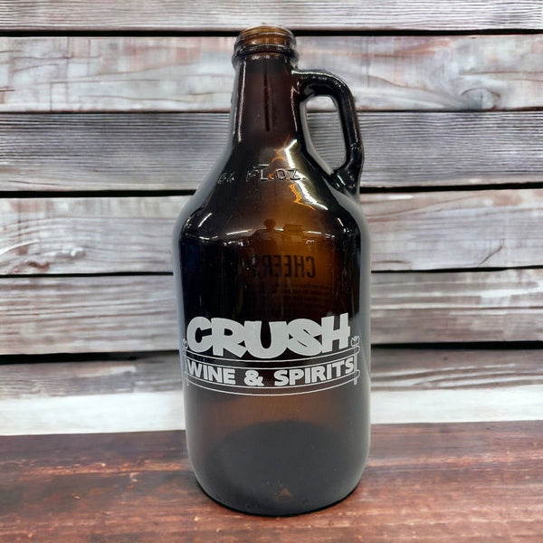 The Growler Station 64 oz EMPTY Brewery Jug Glass Pitcher Crush | Finer Things Resale