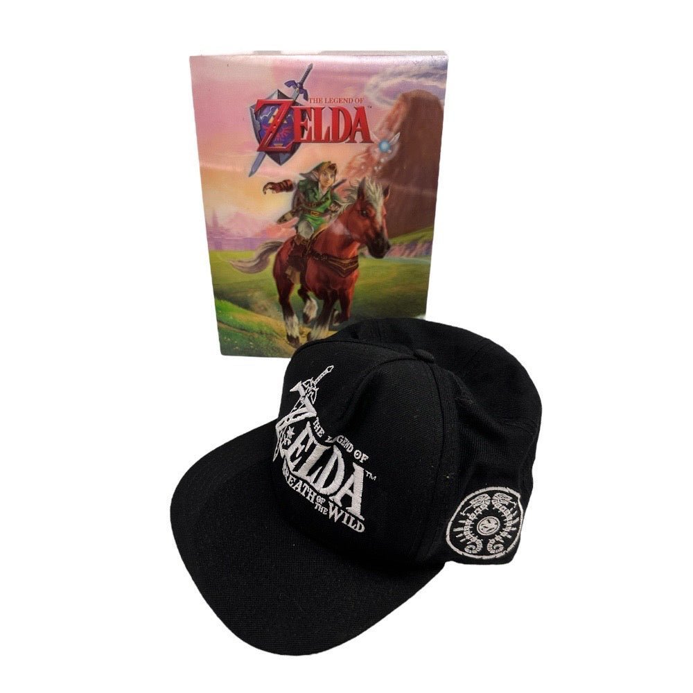 The Legend of Zelda Breath of the Wild snapback hat cap with bonus 3D picture | Finer Things Resale