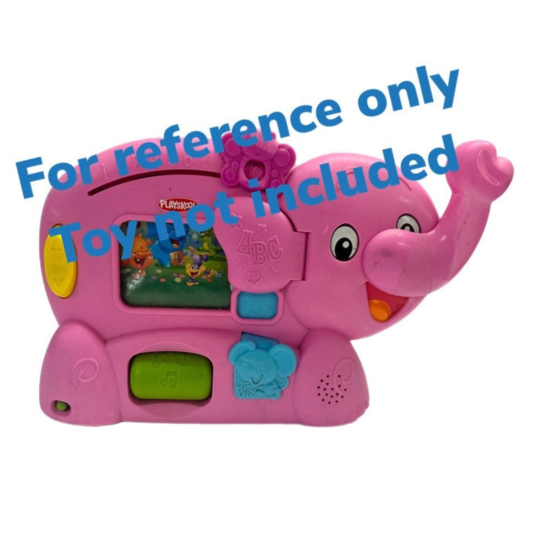 Hasbro Playskool Learnimal ABC Adventure Pink Elephant REPLACEMENT battery cover | Finer Things Resale