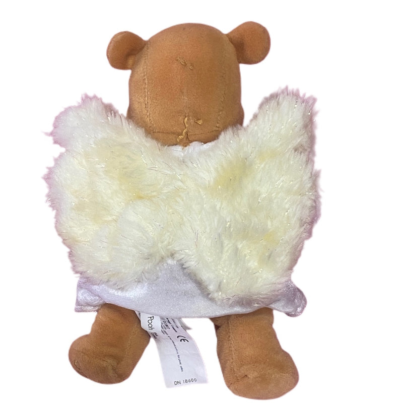 Disney Winnie the Pooh Angel Pooh 8" bean bag plush stuffed animal 2000 Vintage