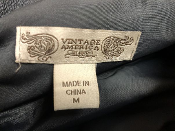 Vintage America faux fur vest SIZE MEDIUM | Finer Things Resale