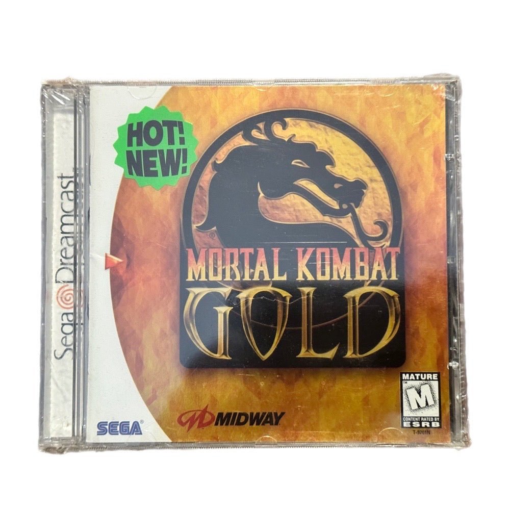 Sega Dreamcast Mortal Combat Gold Midway 1999 NEW! FACTORY SEALED! | Finer Things Resale