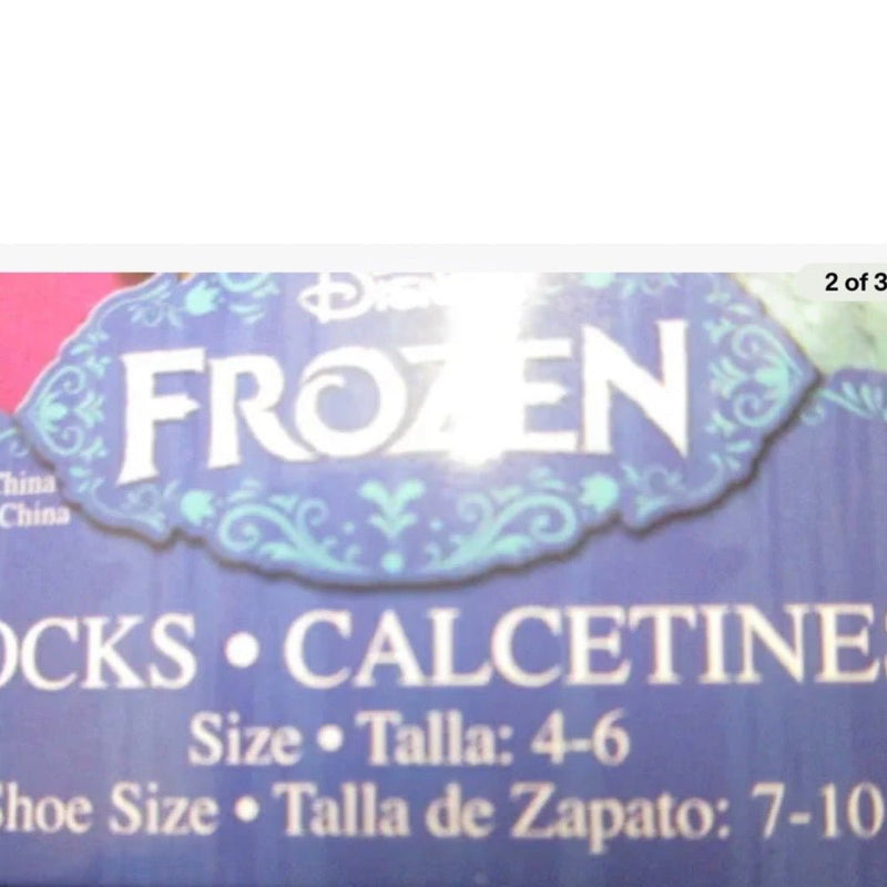 Disney Frozen 4pr crew socks SIZE 4-6 BRAND NEW | Finer Things Resale