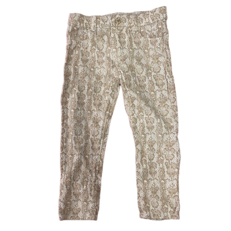 7 For All Mankind print skinny pants SIZE 3T | Finer Things Resale