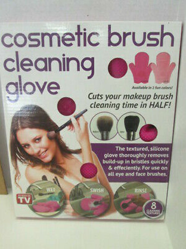 Cosmetic Brush Cleaning Glove AS SEEN ON TV! BRAND NEW! | Finer Things Resale