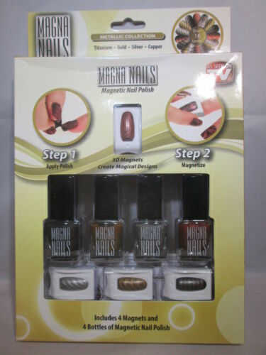 Magna Nails Magnetic Nail Polish Kit AS SEEN ON TV BRAND NEW! | Finer Things Resale