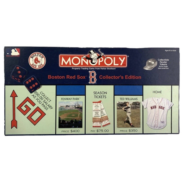 USAopoly Monopoly Board Game Boston Red Sox Collector's Edition 2000 NEW! USA | Finer Things Resale