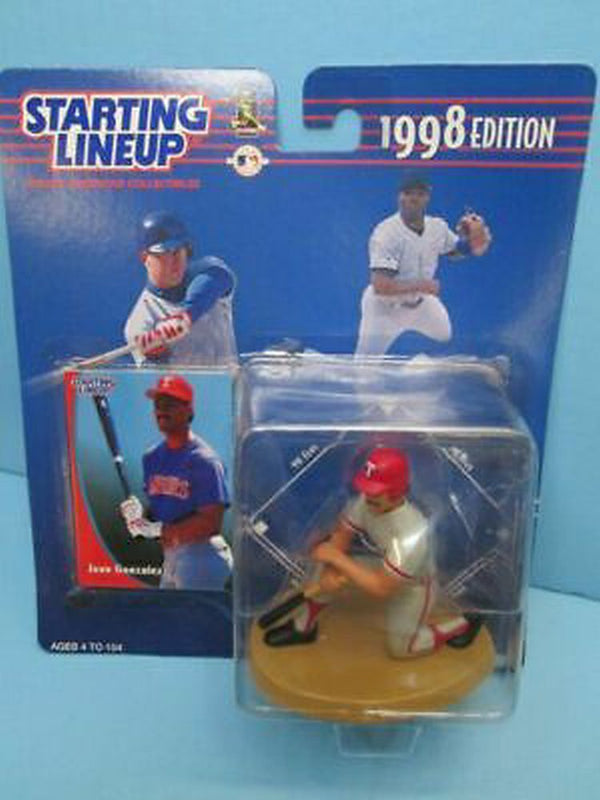 Kenner Starting Lineup 1998 MLB Juan Gonzalez Texas Rangers action figure NEW! | Finer Things Resale